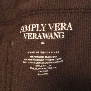 Brown corduroy leggings